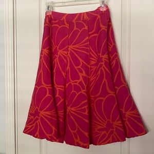 Colorful full skirt